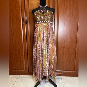 E.C.I New York. Size 6. Brown, purple, burnt orange. Brand new.